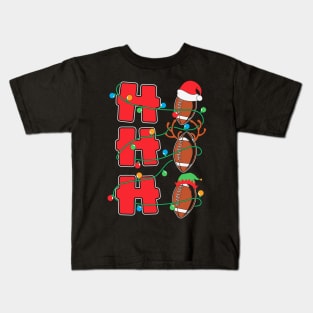 American Football Christmas Gift Kids T-Shirt